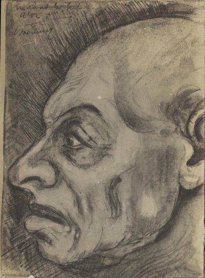 Beggars Head by Theo van Doesburg